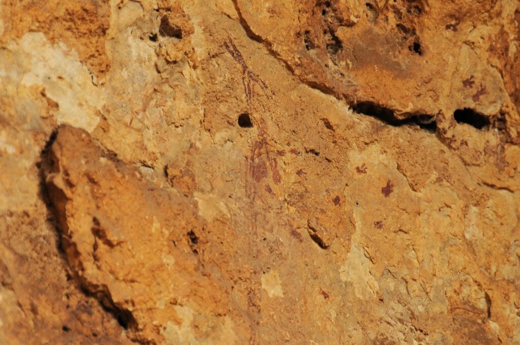 イベリア半島の地中海沿岸の岩絵群（スペイン）