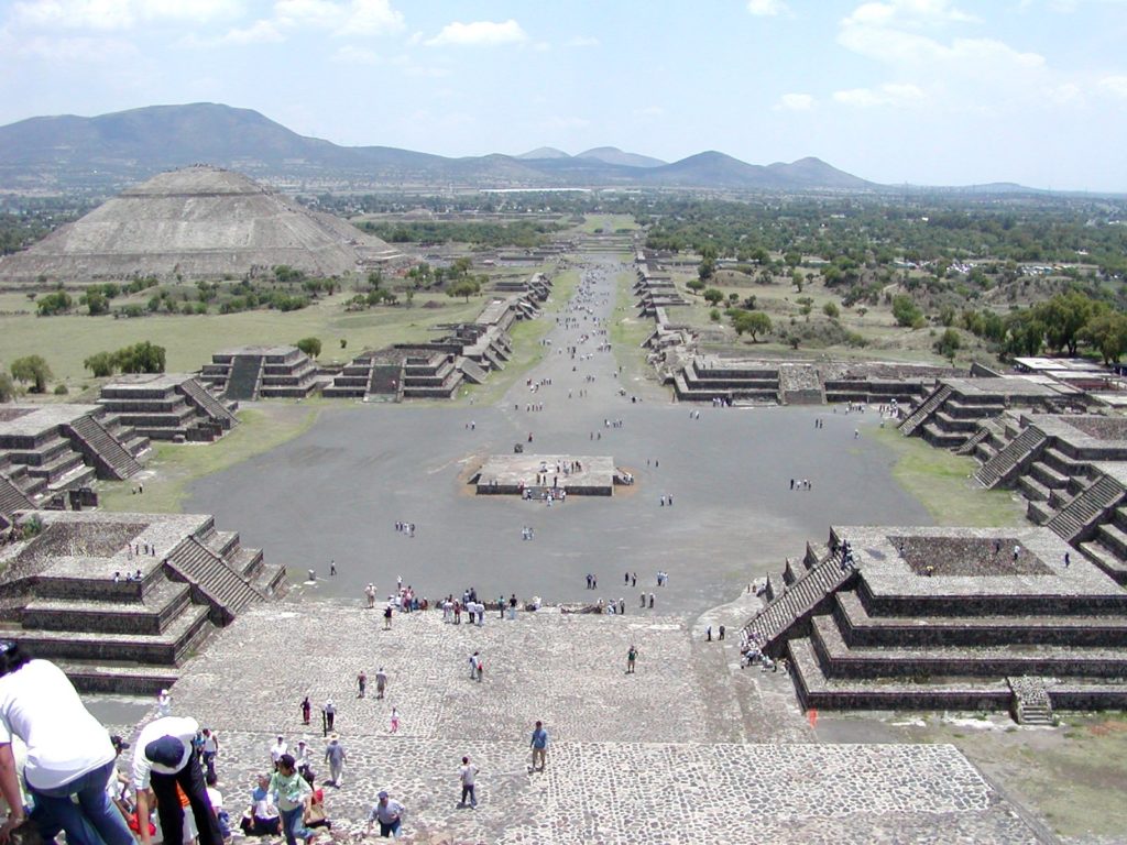 テオティワカンの古代都市（メキシコ合衆国）