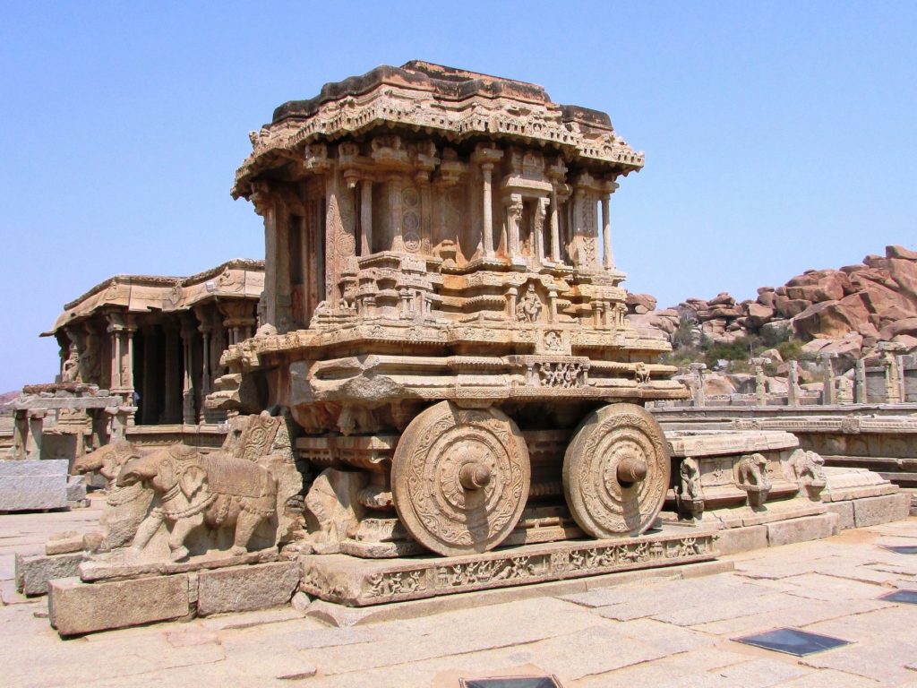 ハンピの都市遺跡（インド）